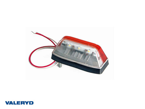 LED End outline marker white/red 12/24V 96x43.6x40mm  [3150042]