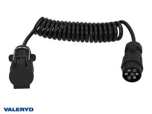 Spiral cable 7-pin 1.5 m