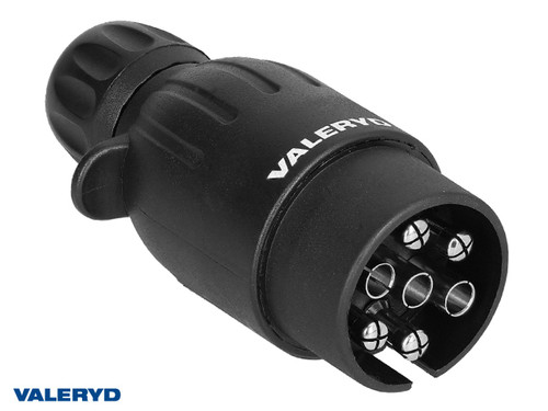 Electrical plug 7-pin. screw lock with magnet [3060018]