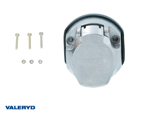 Electrical socket 13-pin for trailer, Aluminium  [3210020]