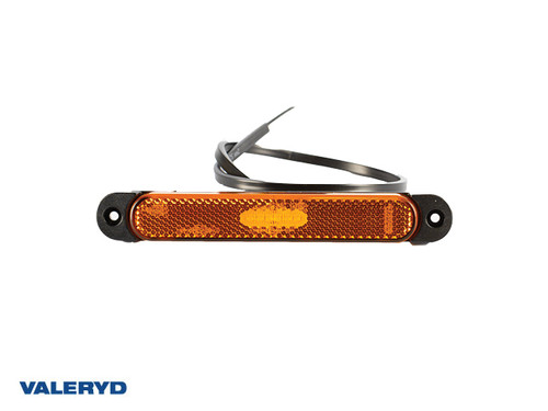 LED Side marking light Valeryd yellow with reflector 12-36V 0,5m cable    [3170074]
