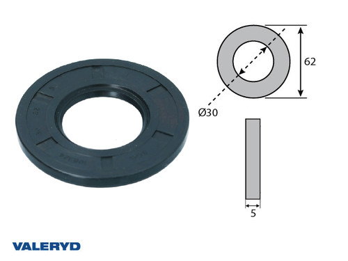 Hub seal 30x62x5 [1359025]