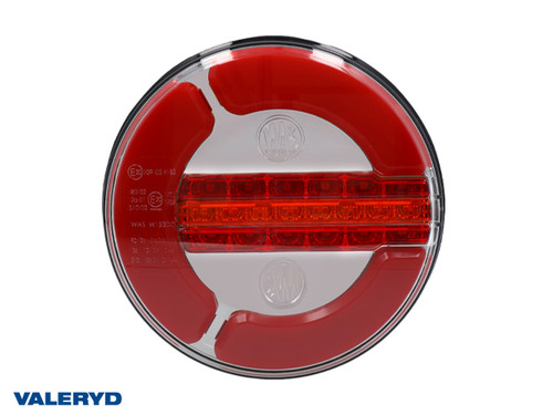 LED Tail light WAŚ R/L Ø142x48, Bayonet 4(5)-pin [3015135]