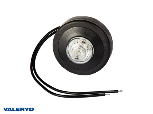 LED Position light WAŚ Ø60,6x36,5 white, 0,2 m Cable