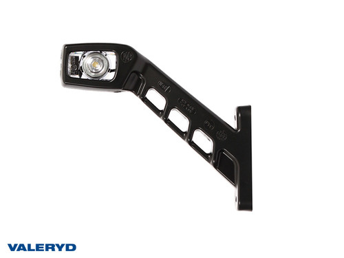 End outline marker WAŚ L 165x187x37 rot/white 210mm Cable [3155186]