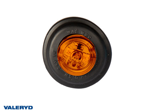 LED Side marking light WAŚ R/L Ø29x9,4 yellow 220mm Cable [3175030]