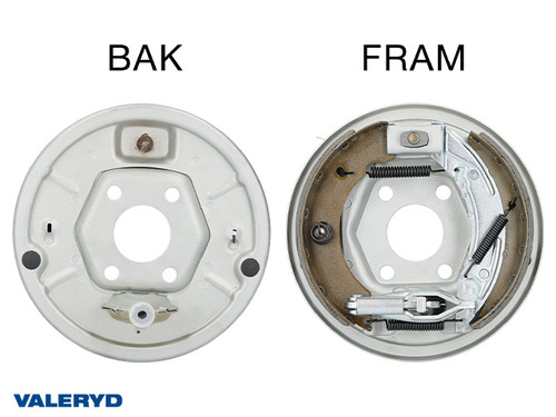 Bremsträgerplatten-Set rechts Knott 200x50 verschraubt
