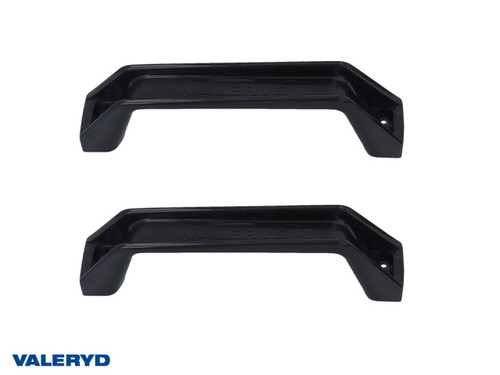 Grab handle 180x35mm black (2 pack) [6710001]