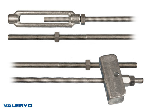 Trailer brake rod with Equalizing yoke M10, 2m (2x1 m) [1469013]