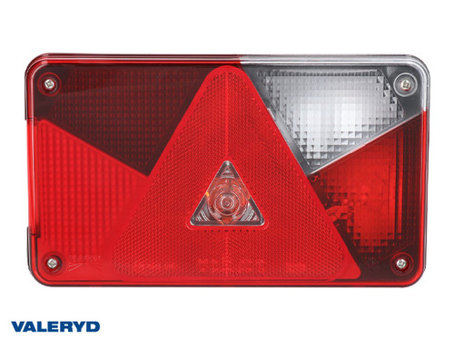 Tail light Aspöck Multipoint 5 Right 238x140x55, Bayonet connection 4(5)-pin  [3010113]