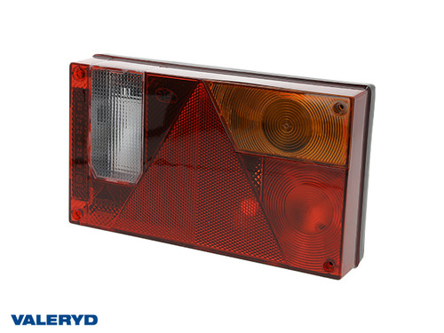 Tail light Aspöck Multipoint 1 Right 240x140x52 cable entry at the rear  [3010151]