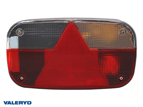 Tail light Aspöck Multipoint III Right 244x138x60, 5-pin Bayonet connection 4(5)-pin, incl. bulbs [3010093]