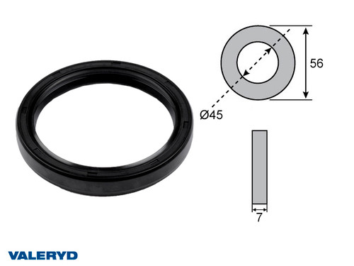 Hub seal 45x56x7 [1359019]