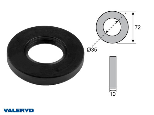 Hub seal 35x72x10 [1359010]