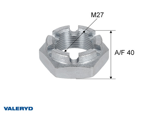 Crown nut M27x1.5 [1299003]
