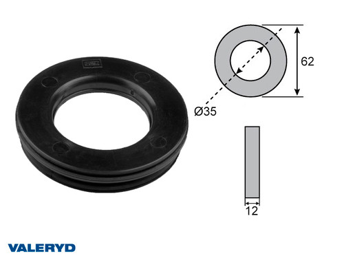 Hub seal 35x62x12(7) fits Hahn/Peitz [1352006]