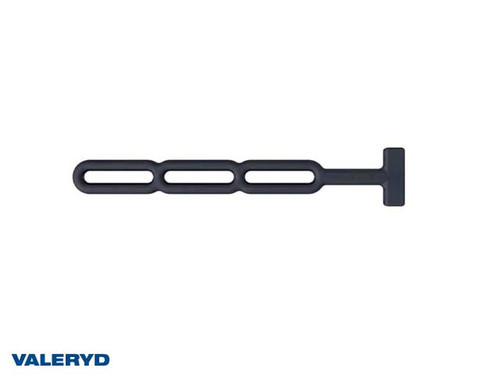 Rubber straps 3 positions 285 mm, natural rubber [6260001]