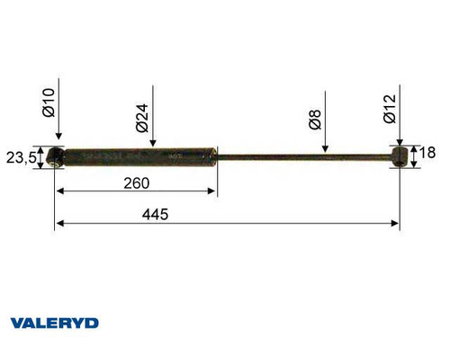 Coupling damper fits AL-KO 90S/1/2/3 101/102VB CC=445 [4020100]