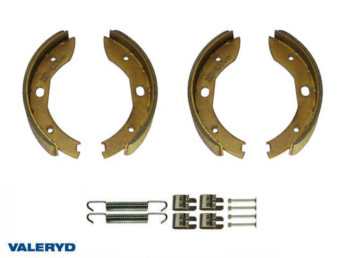 Bremsbacken 200x35 passend für Peitz/Hahn Achsenset mit Federset, B/BA/BAN 201
