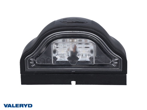 LED Number Plate Light Aspöck Regpoint 100x60x11,5mm 24V with P&R 0,50m Cable [3192001]