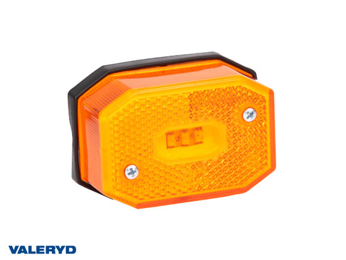 LED Side marking light 65x42x30mm yellow 12-30 V incl. 450 mm cable  [3176085]