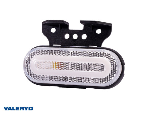 LED Position light Valeryd 121,2x78,7x22,3mm 12-36V White, 0,5m cable [3172050]