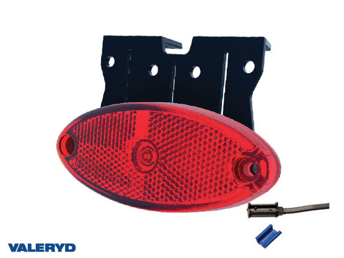 LED Position light 102,4x74x37,8mm 12-36V red 50cm Cable incl. QS075 contact [3156107]