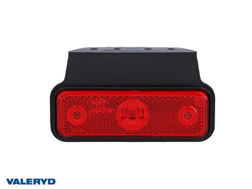 LED Position light Valeryd 118x60x30 red 12-30V incl. 450 mm cable  [3156061]