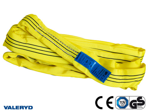 Round webbing sling polyester, 1m/2m, 3000Kg [6510126]