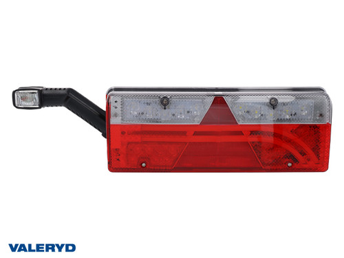 LED Tail light Aspöck Europoint III L 400x153x88mm reflector, fog light, 7 pin. ASS2.1 [3012022]