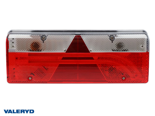 LED Tail light Aspöck Europoint III left 400x153x88mm reflector, fog light, 7 pin. ASS2.1 [3012010]
