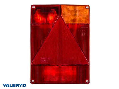 Tail light Radex 6800 Right 220x160x60 with fog light. Bayonet connection  [3010310]