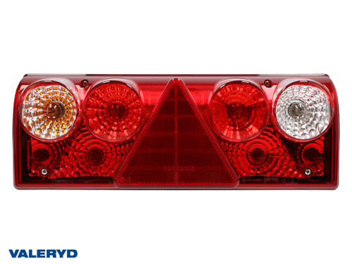 Tail light Aspöck Europoint II L 426x154x85mm reflector, fog light, 7 pin. ASS2 [3012007]