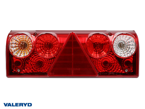 Tail light Aspöck Europoint II L 426x154x85mm reflector, fog light, 7 pin. ASS2 [3012001]