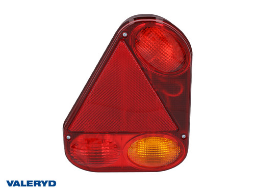 Tail light Radex 2900 Left 230x180x62 with number plate light, fog light. Bayonet connection  [3010300]