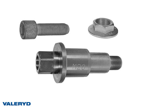 Stub axle Al-ko 200x50 incl. flange nut and bolt [1030021]