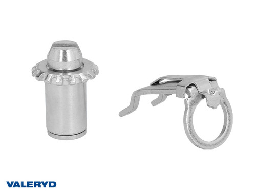 Brake adjustment, flat spring and brake adjuster counterhold fits AL-KO 1637 [1070101]