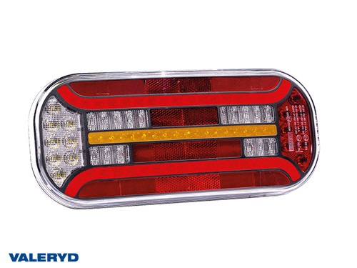 LED Tail light SCANDI-600 Valeryd R 302x130x51mm 12-36V incl. 1m Cable [3010278]