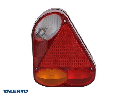 Tail light fits Jokon Ear Right 220x175x56 with reversing lamp , Bayonet connection 5-pin  [3010090]