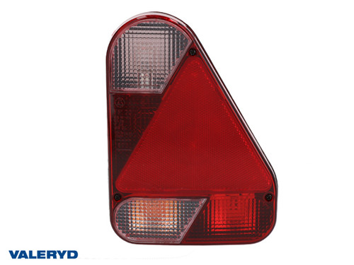 Tail light Ajba Ear Right 160x220x54 with triangle reflector. Bayonet connection 5-pin  [3010060]