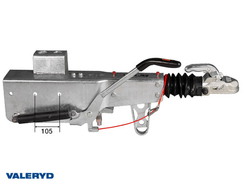 Overrun brake Knott, Vkt., KRV35-A, 2700-3500Kg, 120x120 [2410033]