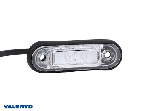 LED Position light Valeryd 78x22x18 red 12-30 V with reflector incl. 450 mm cable  [3156006]