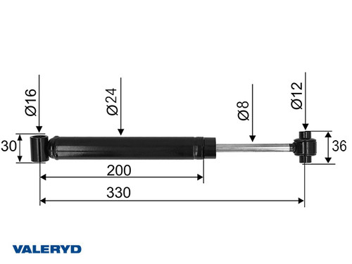 Coupling damper fits AL-KO 131 R -92, cc=330 [2380025]