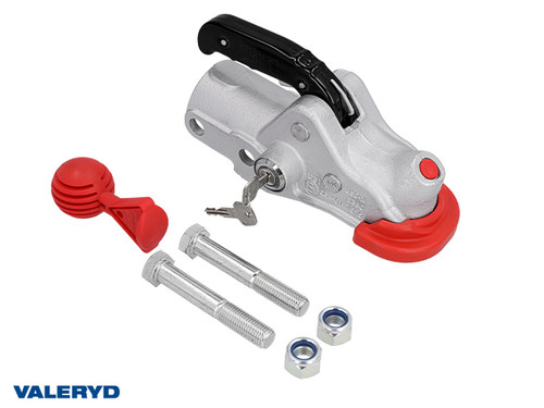 Coupling head 3500 kg AL-KO AK351 Ø60 mm tube , horizontal hole template CC= 54 mm anti-theft lock [2290024]