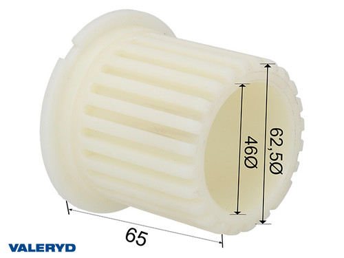 Coupling bush 46x62,5x65 BPW/Peitz ZAF 1,35-1//1,6-1//2,0-1 (front) [2072006]