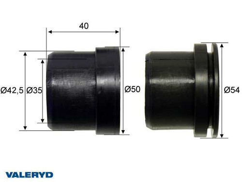 Coupling bush set 35x42,5x40; Al-Ko 30S, 30S;60S/1/2;90S/1/2/3; 120SR utf. B [2070011]