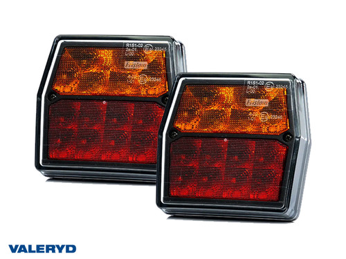 LED Reversing right/left 99,7x92,7x30, Bayonet connection, number plate light,  CC=45mm (2-pack) [3010273]