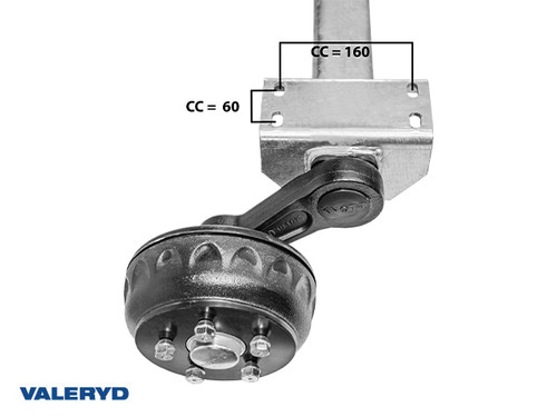 Axle Knott 1350 Kg  1350-1450/1900 5x110 cc=160 [1018400]