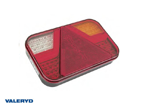LED Tail light 7-function right Ajba 12V 220x138x35,5mm