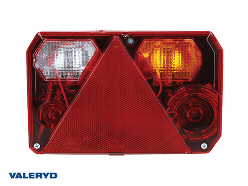 Tail light Radex right 220x140x52 mm 6-function bayonett 5-pol [3010335]